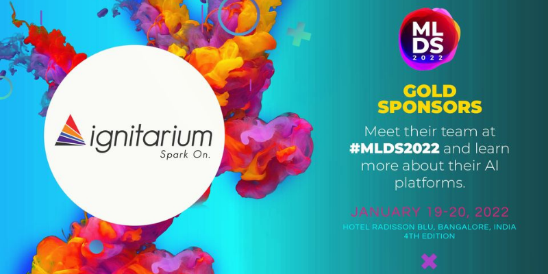 Ignitarium is a Gold Sponsor at Machine Learning Developers Summit 2022